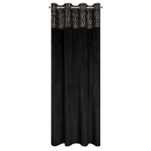 ZASŁONA GOTOWA LIZA 140 X 250 CM CZARNY