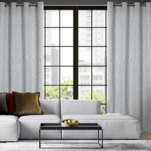 ZASŁONA GOTOWA SANDI 140 X 260 CM STALOWY