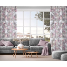 ZASŁONA GOTOWA SHERRY 140 X 250 CM SREBRNY