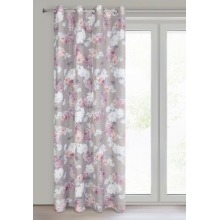 ZASŁONA GOTOWA SHERRY 140 X 250 CM SREBRNY