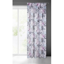 ZASŁONA GOTOWA HONEY NA TAŚMIE 140 X 270 CM RÓŻOWY