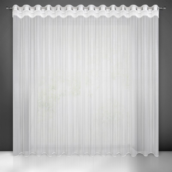 FIRANA GOTOWA SARI 1 350 X 250 CM BIAŁY