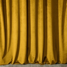 ZASŁONA GOTOWA MELANIE 215 X 250 CM MUSZTARDOWY