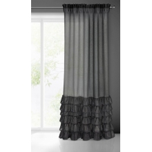 FIRANA GOTOWA DOLLY NA TAŚMIE 140 X 250 CM CZARNY
