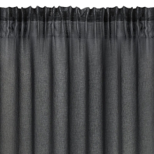 FIRANA GOTOWA DOLLY NA TAŚMIE 140 X 250 CM CZARNY