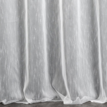 FIRANA GOTOWA NESSI 140 X 250 CM BIAŁY
