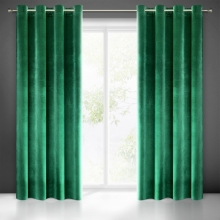 ZASŁONA GOTOWA SAMANTA 140 X 250 CM ZIELONY