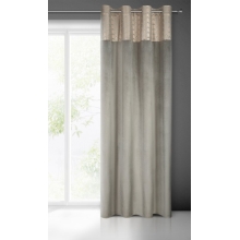 ZASŁONA GOTOWA ELEN 140 X 250 CM STALOWY