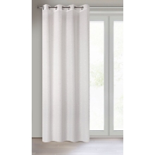ZASŁONA GOTOWA D91 RIVIA 140 X 250 CM BIAŁY