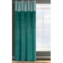ZASŁONA GOTOWA D91 AGNES 140 X 250 CM TURKUSOWY