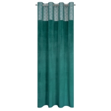 ZASŁONA GOTOWA D91 AGNES 140 X 250 CM TURKUSOWY
