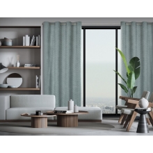 ZASŁONA GOTOWA ISLA 140 X 250 CM STALOWY