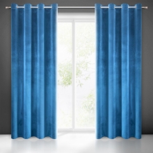 ZASŁONA GOTOWA SAMANTA 140 X 250 CM GRANATOWY
