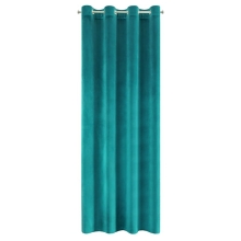 ZASŁONA GOTOWA SAMANTA 140 X 250 CM TURKUSOWY