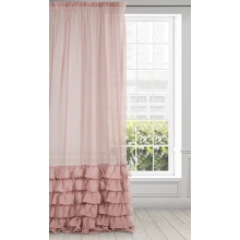 FIRANA GOTOWA DOLLY NA TAŚMIE 140 X 250 CM RÓŻOWY