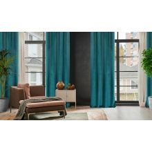 ZASŁONA GOTOWA LUSSI 140 X 250 CM CIEMNOTURKUSOWY