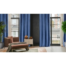 ZASŁONA GOTOWA LUSSI 140 X 250 CM GRANATOWY