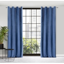 ZASŁONA GOTOWA LUSSI 140 X 250 CM GRANATOWY