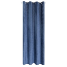 ZASŁONA GOTOWA LUSSI 140 X 250 CM GRANATOWY