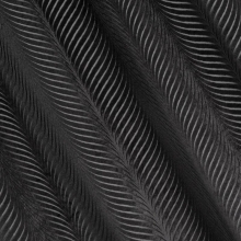 ZASŁONA GOTOWA LUSSI 140 X 250 CM CZARNY