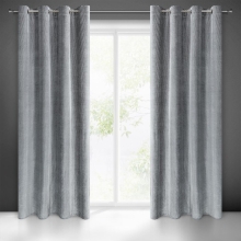 ZASŁONA GOTOWA LUSSI 140 X 250 CM STALOWY