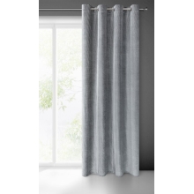 ZASŁONA GOTOWA LUSSI 140 X 250 CM STALOWY