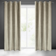 ZASŁONA GOTOWA LUSSI 140 X 250 CM CIEMNOBEŻOWY
