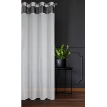 FIRANA GOTOWA JASPER 140 X 250 CM BIAŁY