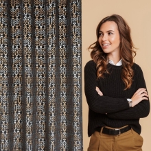 ZASŁONA GOTOWA LAURA 140 X 250 CM CZARNY