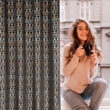 ZASŁONA GOTOWA LAURA 140 X 250 CM CZARNY