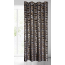 ZASŁONA GOTOWA LAURA 140 X 250 CM CZARNY