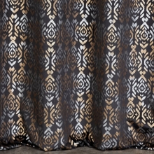 ZASŁONA GOTOWA LAURA 140 X 250 CM CZARNY