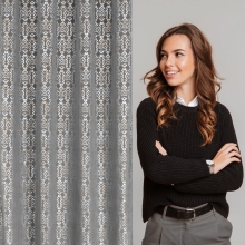 ZASŁONA GOTOWA LAURA 140 X 250 CM STALOWY