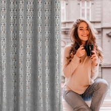 ZASŁONA GOTOWA LAURA 140 X 250 CM STALOWY