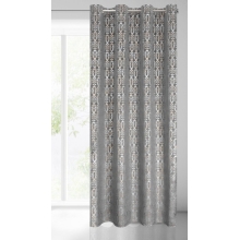 ZASŁONA GOTOWA LAURA 140 X 250 CM STALOWY