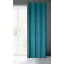 ZASŁONA GOTOWA LILI 140 X 250 CM CIEMNONIEBIESKI