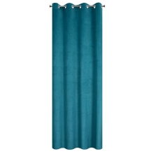 ZASŁONA GOTOWA LILI 140 X 250 CM CIEMNONIEBIESKI