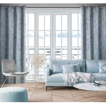 ZASŁONA GOTOWA WERA 140 X 250 CM CIEMNOSZARY