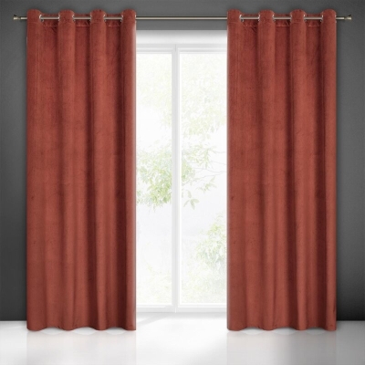ZASŁONA GOTOWA LILI 140 X 250 CM CEGLASTY
