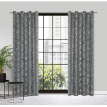 ZASŁONA GOTOWA LIVIA 140 X 250 CM STALOWY