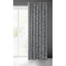 ZASŁONA GOTOWA LIVIA 140 X 250 CM STALOWY