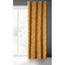 ZASŁONA GOTOWA LIVIA 140 X 250 CM ZŁOCISTY