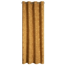 ZASŁONA GOTOWA LIVIA 140 X 250 CM ZŁOCISTY