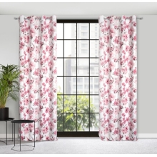 ZASŁONA GOTOWA CAREN 140 X 250 CM BIAŁY