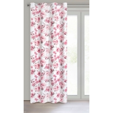 ZASŁONA GOTOWA CAREN 140 X 250 CM BIAŁY