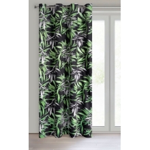 ZASŁONA GOTOWA ZOJA 140 X 250 CM CZARNY