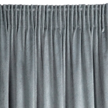 ZASŁONA GOTOWA RIVA NA TAŚMIE 140 X 270 CM STALOWY