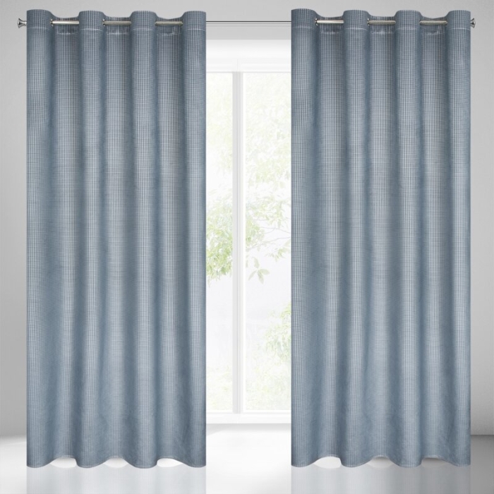 ZASŁONA GOTOWA DARCY 140 X 250 CM GRANATOWY