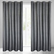 ZASŁONA GOTOWA DARCY 140 X 250 CM CZARNY