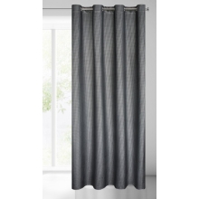 ZASŁONA GOTOWA DARCY 140 X 250 CM CZARNY